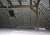 Thermal insulation of attics and studwork walls